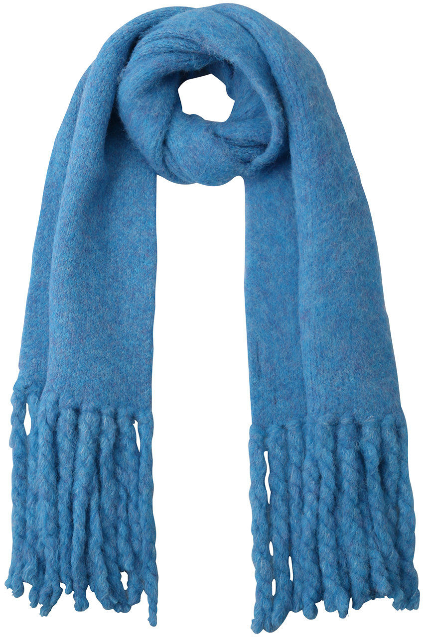 メゾンスペシャル/MAISON SPECIALのFluffy Shaggy Muffler/フィラッフィーシャギーマフラー(BLU(ブルー)/21252665701)