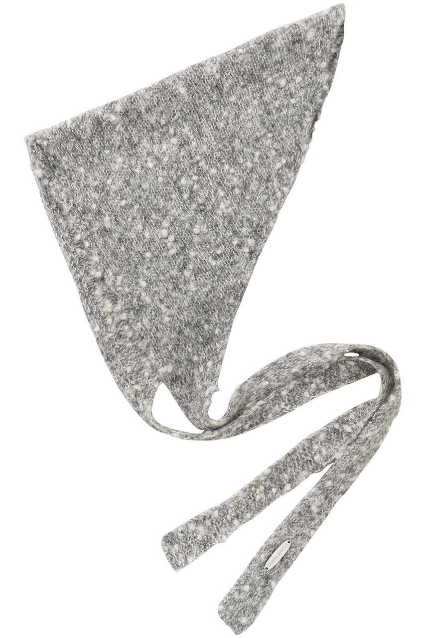 メゾンスペシャル/MAISON SPECIALのSlub Knit Babushka/スラブニットバブーシュカ(GRY(グレー)/21252665702)