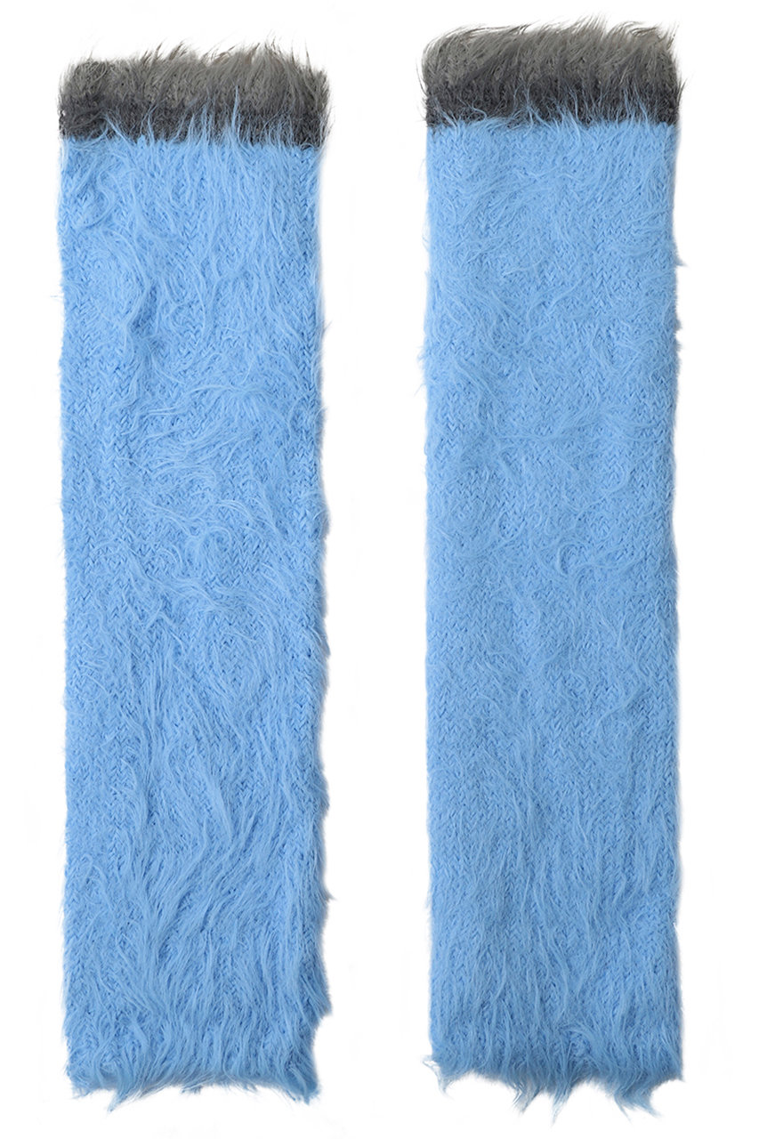 メゾンスペシャル/MAISON SPECIALのFeather Leg Warmers/フェザーレッグウォーマー(BLU(ブルー)/21252665804)