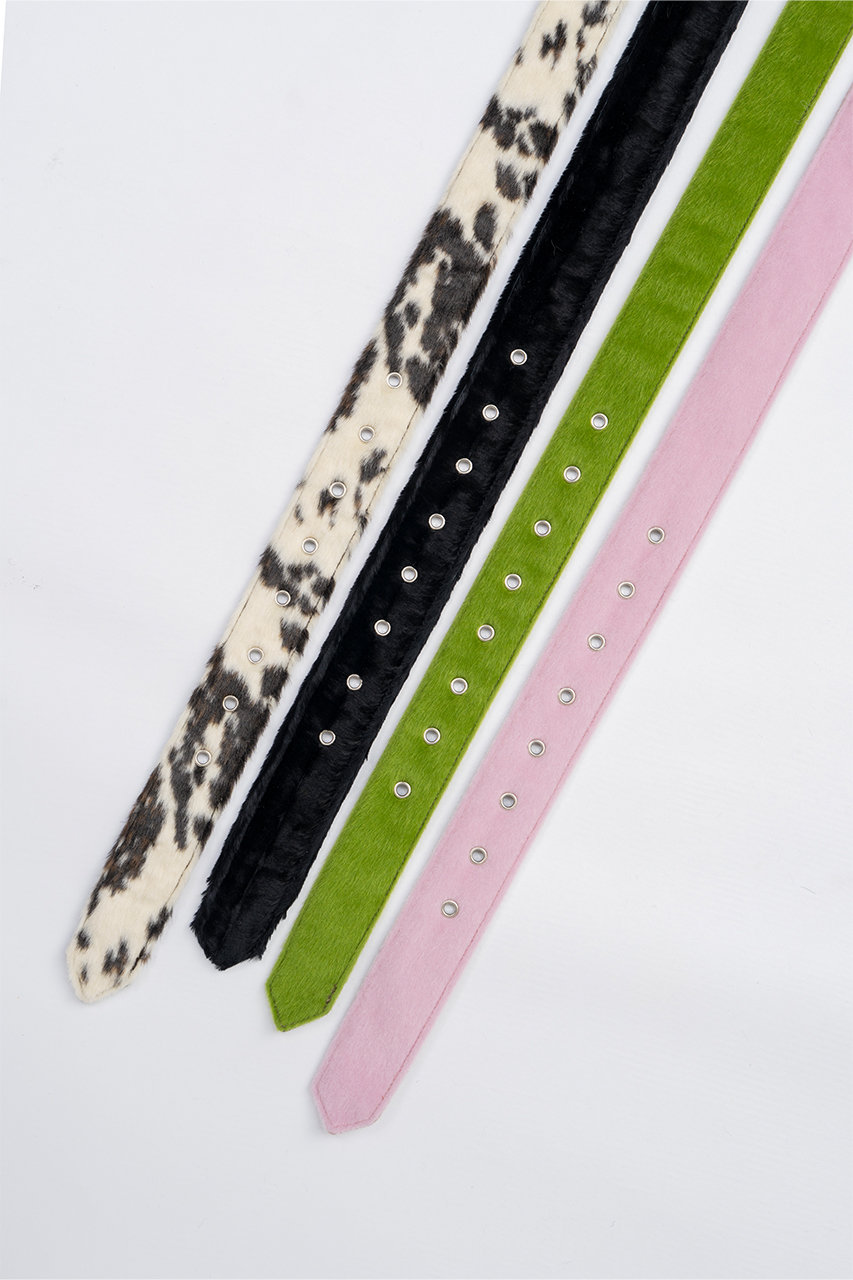 MAISON SPECIAL(メゾンスペシャル)｜Multi Fur Belt/マルチファー