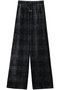 Multi Fabric Velour Easy Pants/マルチファブリックベロアイージーパンツ メゾンスペシャル/MAISON SPECIAL BLK(ブラック)