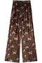 Multi Fabric Velour Easy Pants/マルチファブリックベロアイージーパンツ メゾンスペシャル/MAISON SPECIAL BRN(ブラウン)