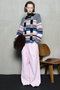 Multi-border Knit Top/マルチボーダーニットトップ メゾンスペシャル/MAISON SPECIAL