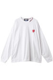 【UNISEX】ニュアンスグラフィック ハンドステッチ L/S TEE