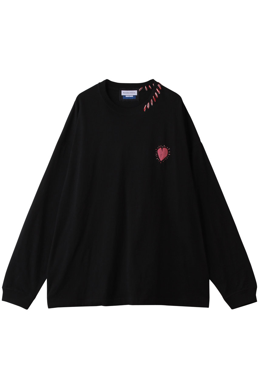 メゾンスペシャル/MAISON SPECIALの【UNISEX】ニュアンスグラフィック ハンドステッチ L/S TEE(MLT2(マルチカラー2)/11252411203)