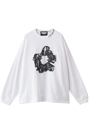 メゾンスペシャル/MAISON SPECIALの【UNISEX】ニュアンスグラフィック ハンドステッチ L/S TEE(110100/110103)