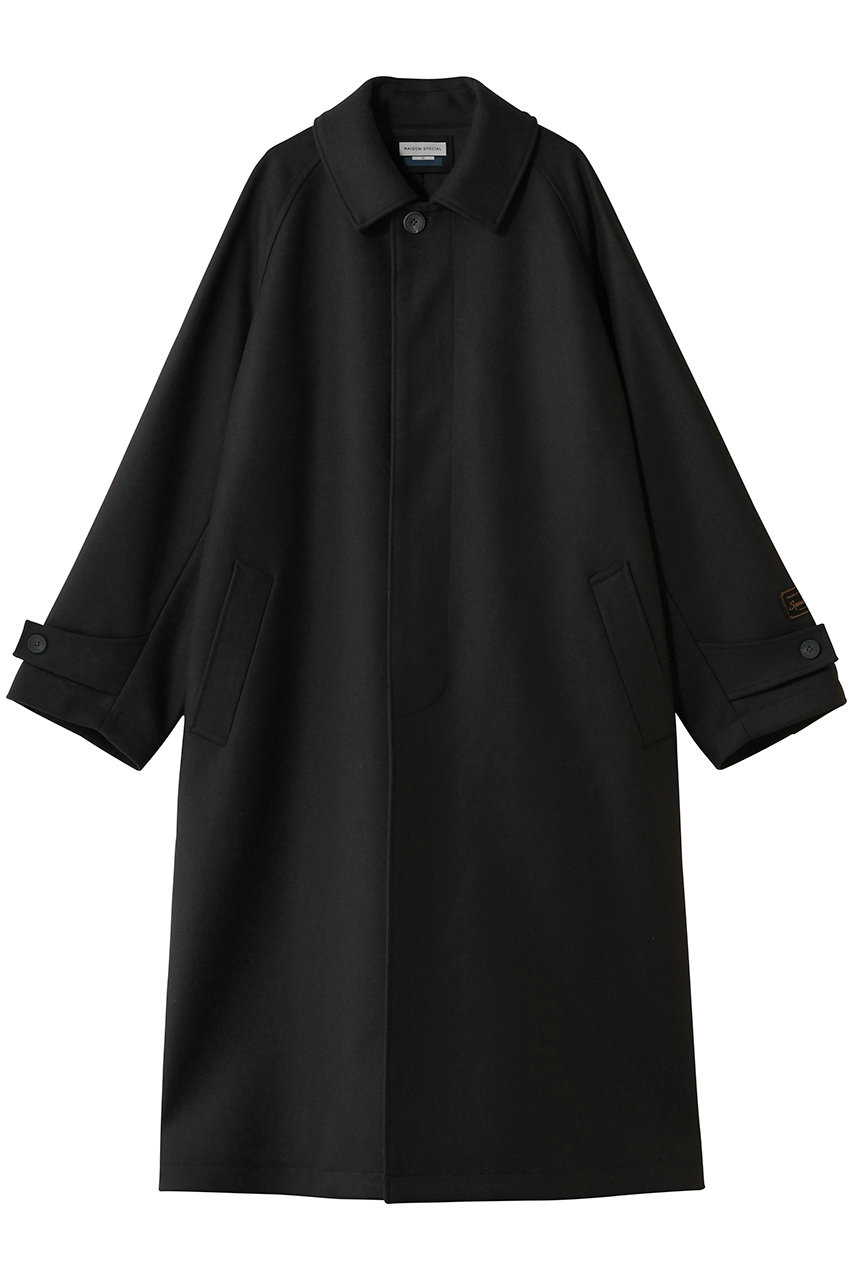 メゾンスペシャル/MAISON SPECIALの【UNISEX】S170メルトンステンカラーコート(C.GRY(チャコールグレー)/11232161201)