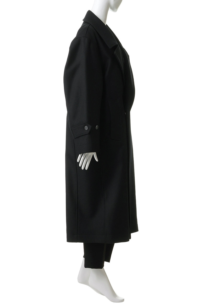 メゾンスペシャル　maison special コート　黒 MAISON SPECIAL（メゾンスペシャル） コート チェスターコート