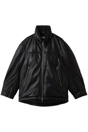 メゾンスペシャル/MAISON SPECIALの【UNISEX】SHEEPレザーダウンブルゾン(110800/110805)