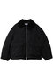 【UNISEX】衿コーデュロイダウンブルゾン メゾンスペシャル/MAISON SPECIAL BLK(ブラック)