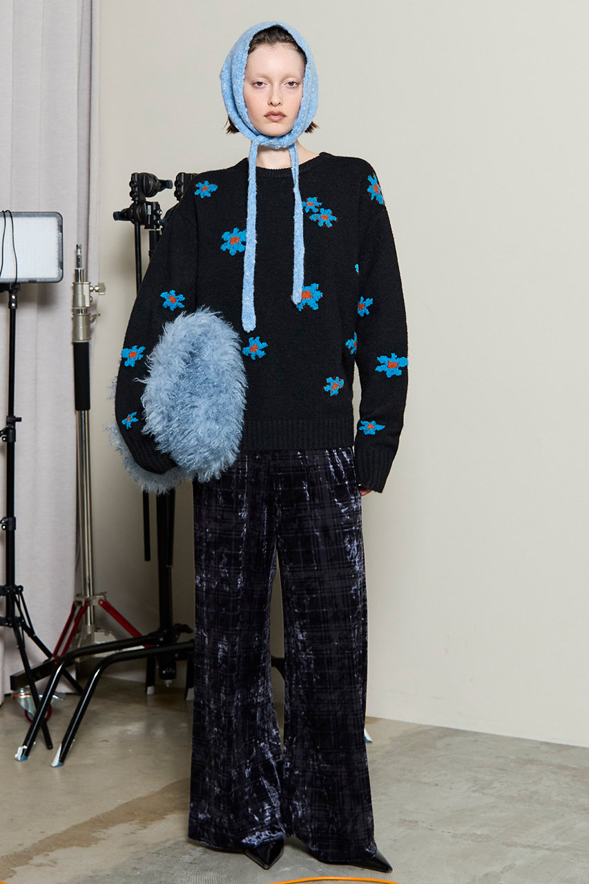 MAISON SPECIAL(メゾンスペシャル)｜Many Flower Knit Pullover/メニー