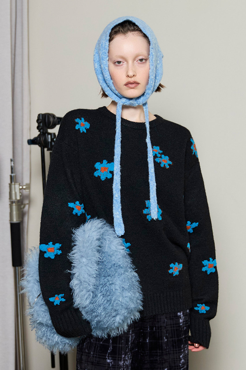 MAISON SPECIAL(メゾンスペシャル)｜Many Flower Knit Pullover/メニー