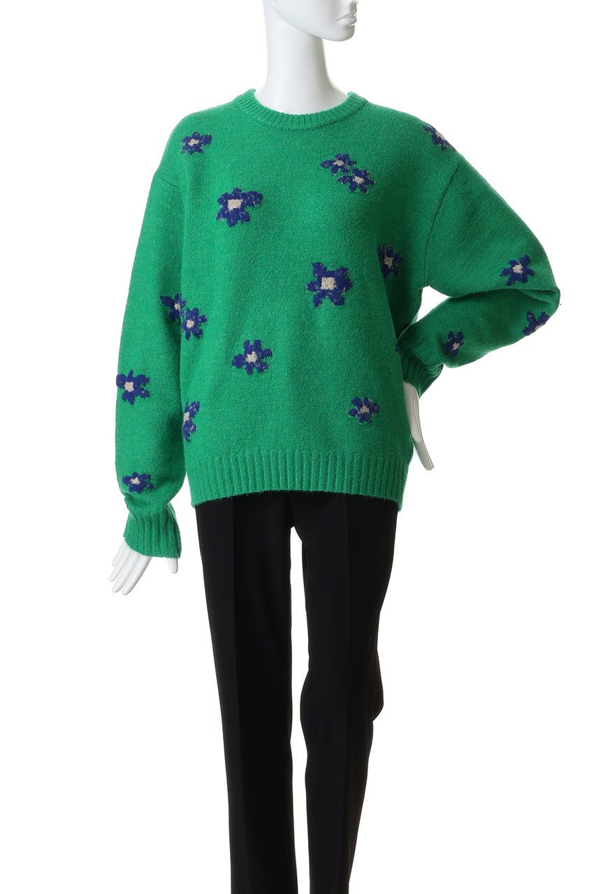 MAISON SPECIAL(メゾンスペシャル)｜Many Flower Knit Pullover/メニー