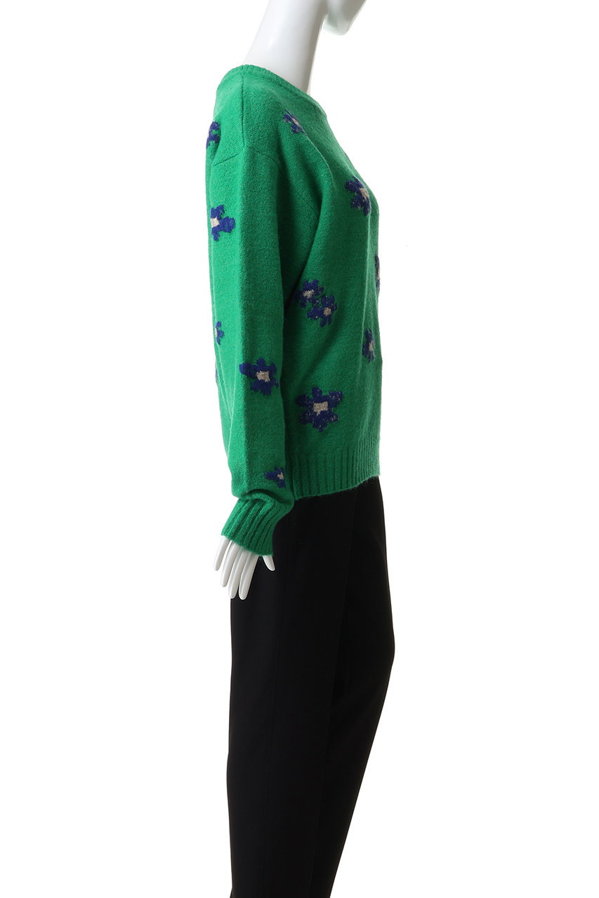 MAISON SPECIAL(メゾンスペシャル)｜Many Flower Knit Pullover/メニー