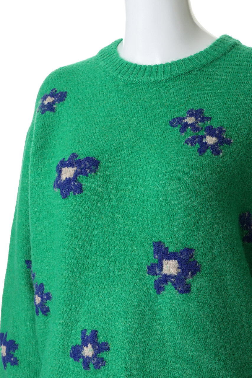 MAISON SPECIAL(メゾンスペシャル)｜Many Flower Knit Pullover/メニー