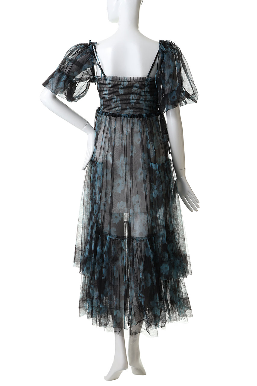 MAISON SPECIAL(メゾンスペシャル)｜2-way tulle Volume Flower Print