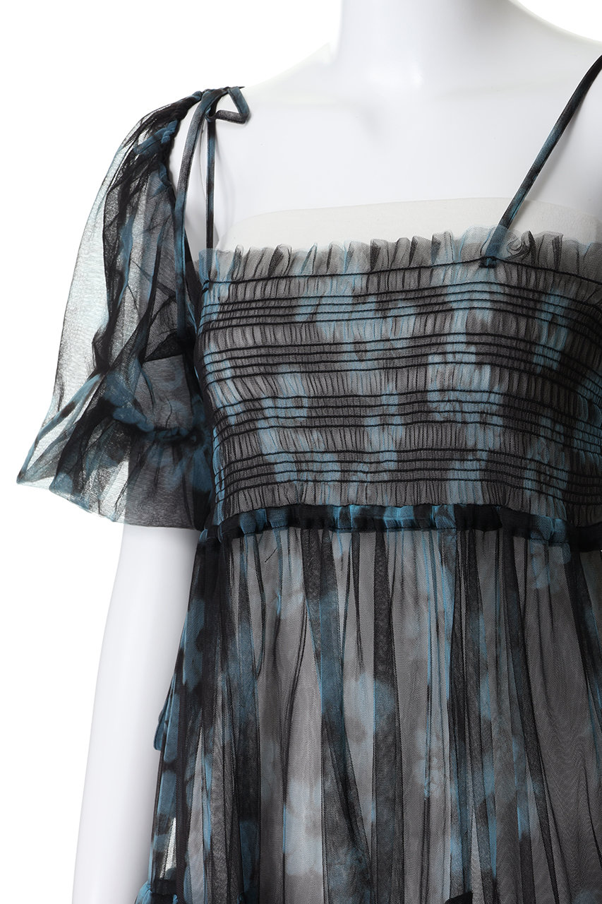 MAISON SPECIAL(メゾンスペシャル)｜2-way tulle Volume Flower Print