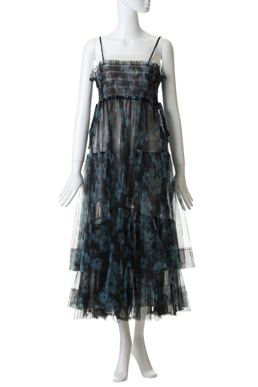 MAISON SPECIAL(メゾンスペシャル)｜2-way tulle Volume Flower Print