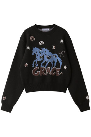 メゾンスペシャル/MAISON SPECIALのHorse Knit/ホースニット(110300/110301)