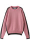 Kid Mohair Two-Tone Knit Top/キッドモヘアバイカラーニットトップ メゾンスペシャル/MAISON SPECIAL PNK(ピンク)