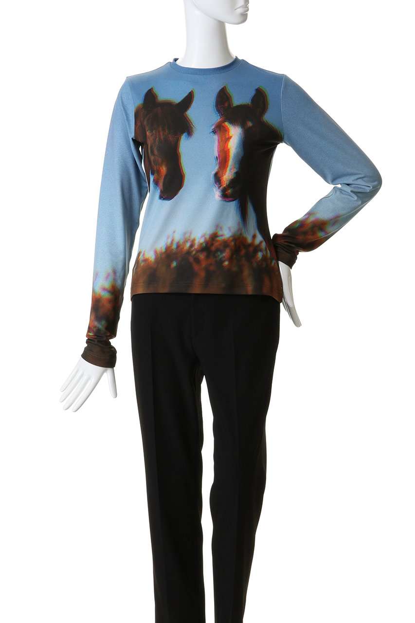【MAISONSPECIAL】ツインホーススキントップ【新作】 MAISON SPECIAL(メゾンスペシャル)｜Twin Horse Skin Top/ツインホース