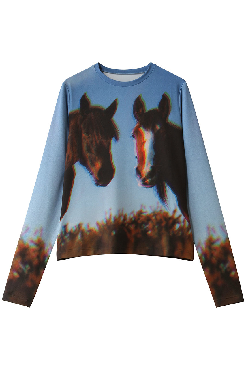 メゾンスペシャル/MAISON SPECIALのTwin Horse Skin Top/ツインホーススキントップ(MLT1(マルチカラー)/21252415316)