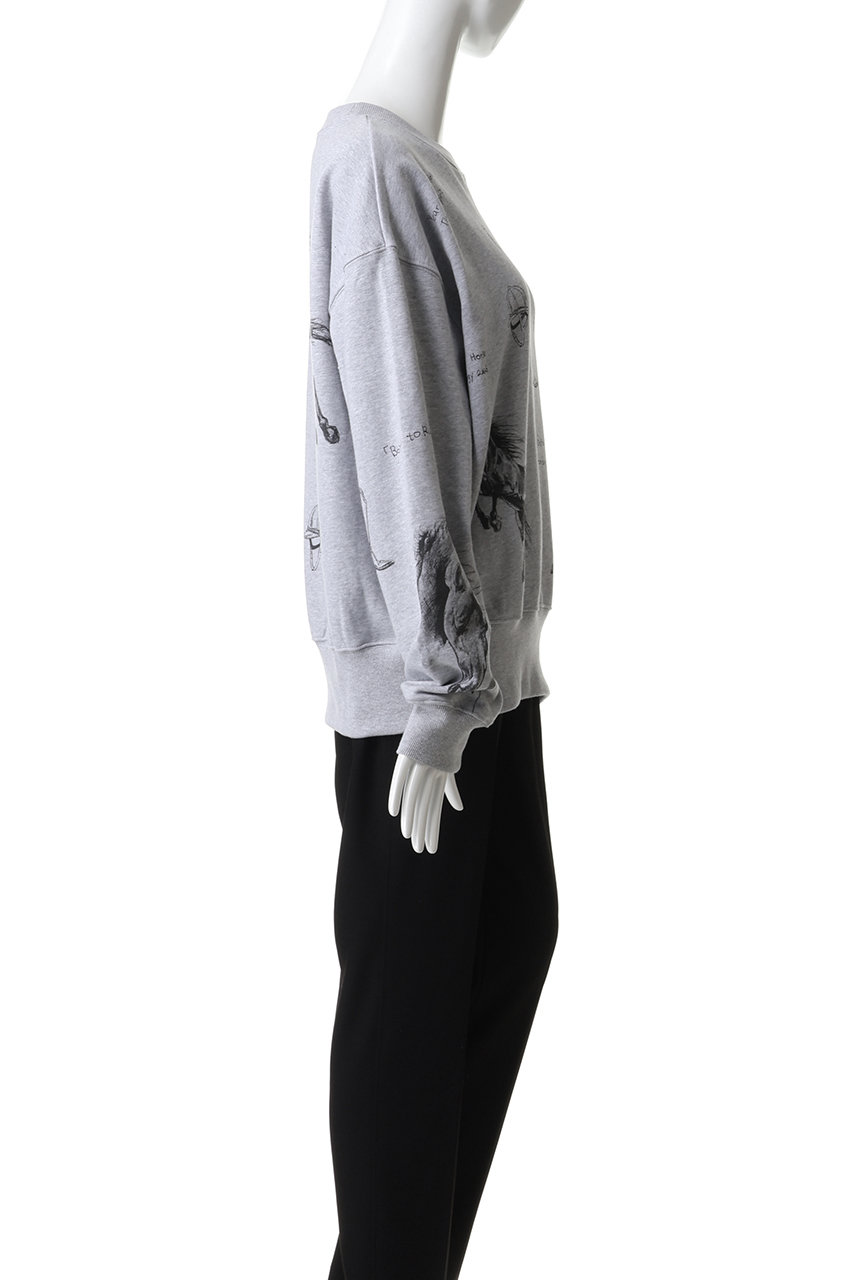 MAISON SPECIAL(メゾンスペシャル)｜Drawing Horse Sweatshirt