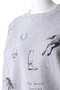 Drawing Horse Sweatshirt/ドローイングホーススウェット メゾンスペシャル/MAISON SPECIAL