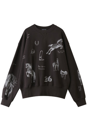 メゾンスペシャル/MAISON SPECIALのDrawing Horse Sweatshirt/ドローイングホーススウェット(110100/110105)