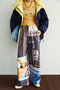 【予約販売】Cityscape Photo Collage Pants/シティースケープフォトコラージュパンツ メゾンスペシャル/MAISON SPECIAL