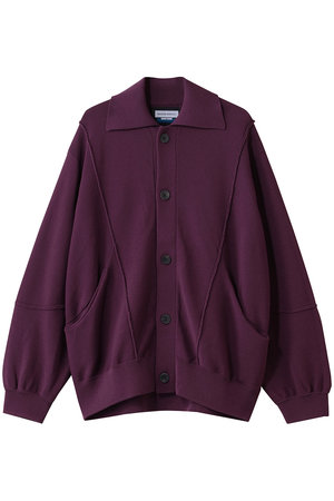 メゾンスペシャル/MAISON SPECIALの【UNISEX】編みかえハイゲージポロカーデ(110300/110303)