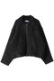 【UNISEX】フェードヤーン襟付きZIPニットブルゾン メゾンスペシャル/MAISON SPECIAL BLK(ブラック)