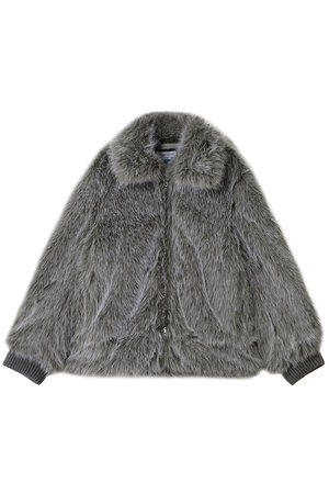 メゾンスペシャル/MAISON SPECIALの【UNISEX】フェイクファー オーバーブルゾン(110800/110802)