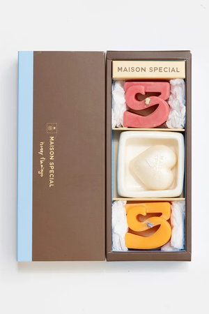 メゾンスペシャル/MAISON SPECIALの【honeyflamingo×MAISON SPECIAL】Logo Candle Set/ロゴキャンドルセット