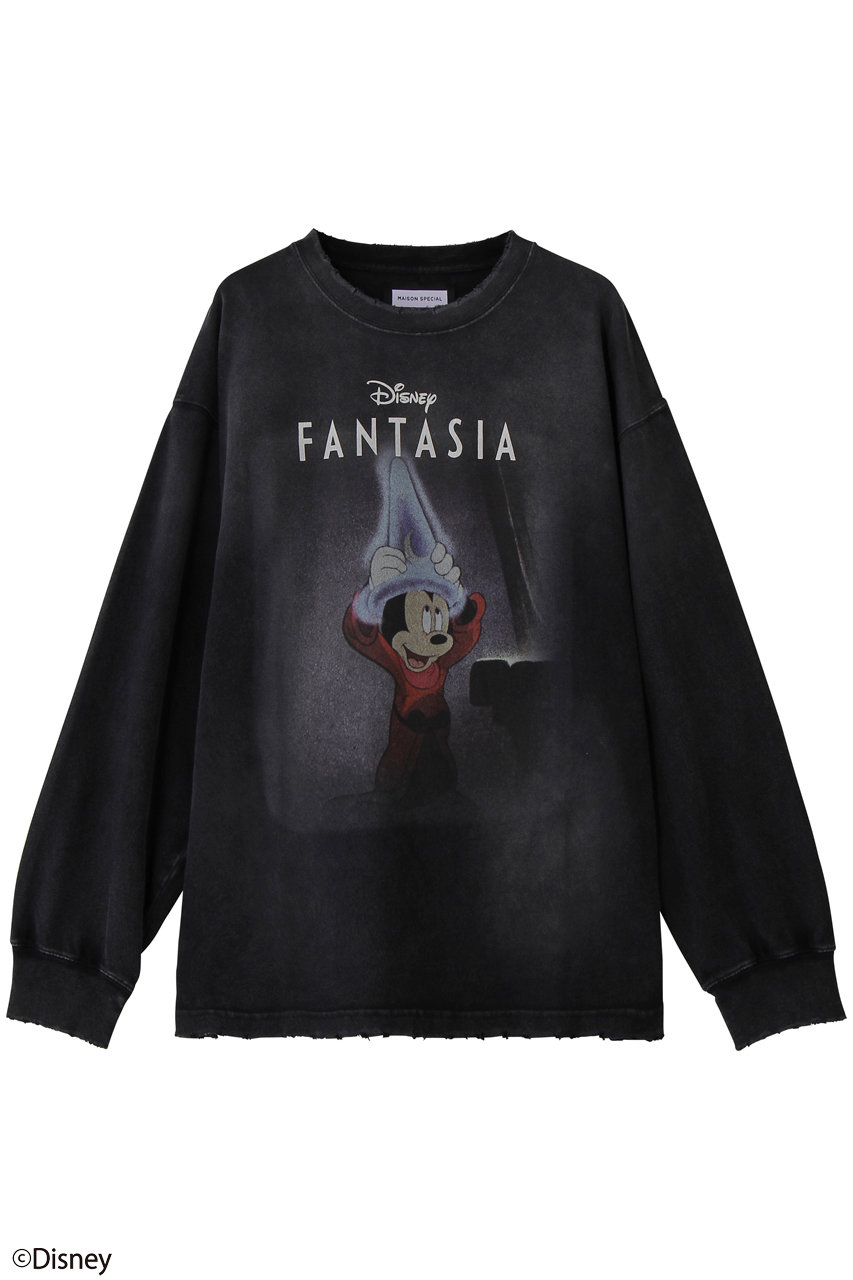 メゾンスペシャル/MAISON SPECIALの【UNISEX】【MOVIE SERIES】「FANTASIA」-HAT-ロングスリーブTシャツ(BLK(ブラック)/11252411324)