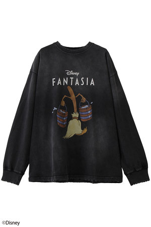 メゾンスペシャル/MAISON SPECIALの【UNISEX】【MOVIE SERIES】「FANTASIA」-BROOM-ロングスリーブTシャツ