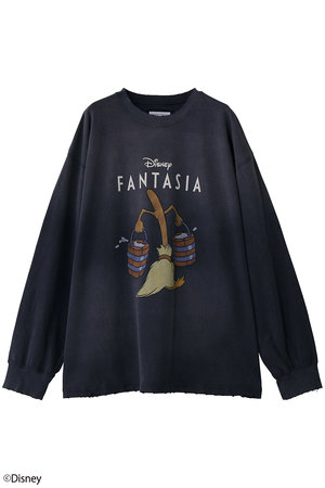 メゾンスペシャル/MAISON SPECIALの【UNISEX】【MOVIE SERIES】「FANTASIA」-BROOM-ロングスリーブTシャツ