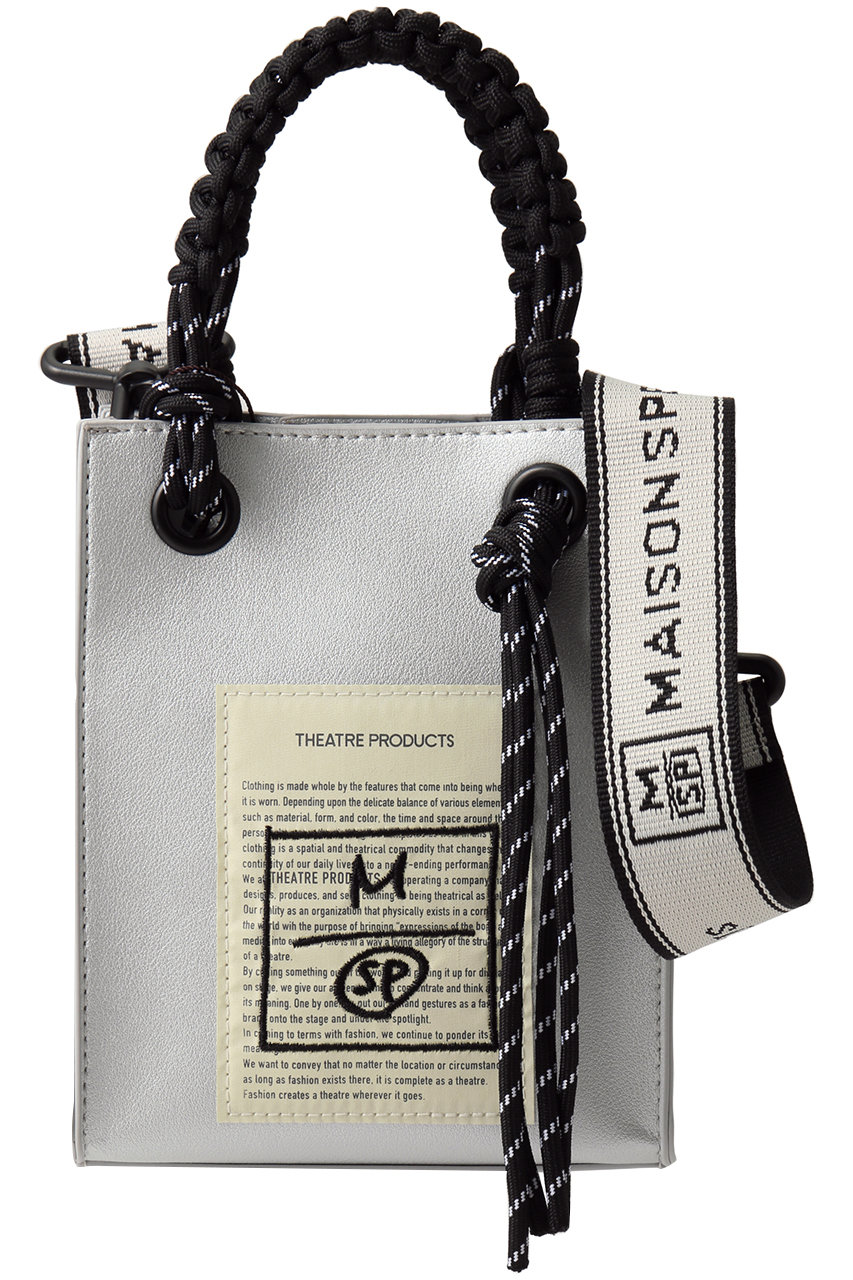 メゾンスペシャル/MAISON SPECIALの【UNISEX】×THEATRE PRODUCTS トート（小）(SLV(シルバー)/11261611209)