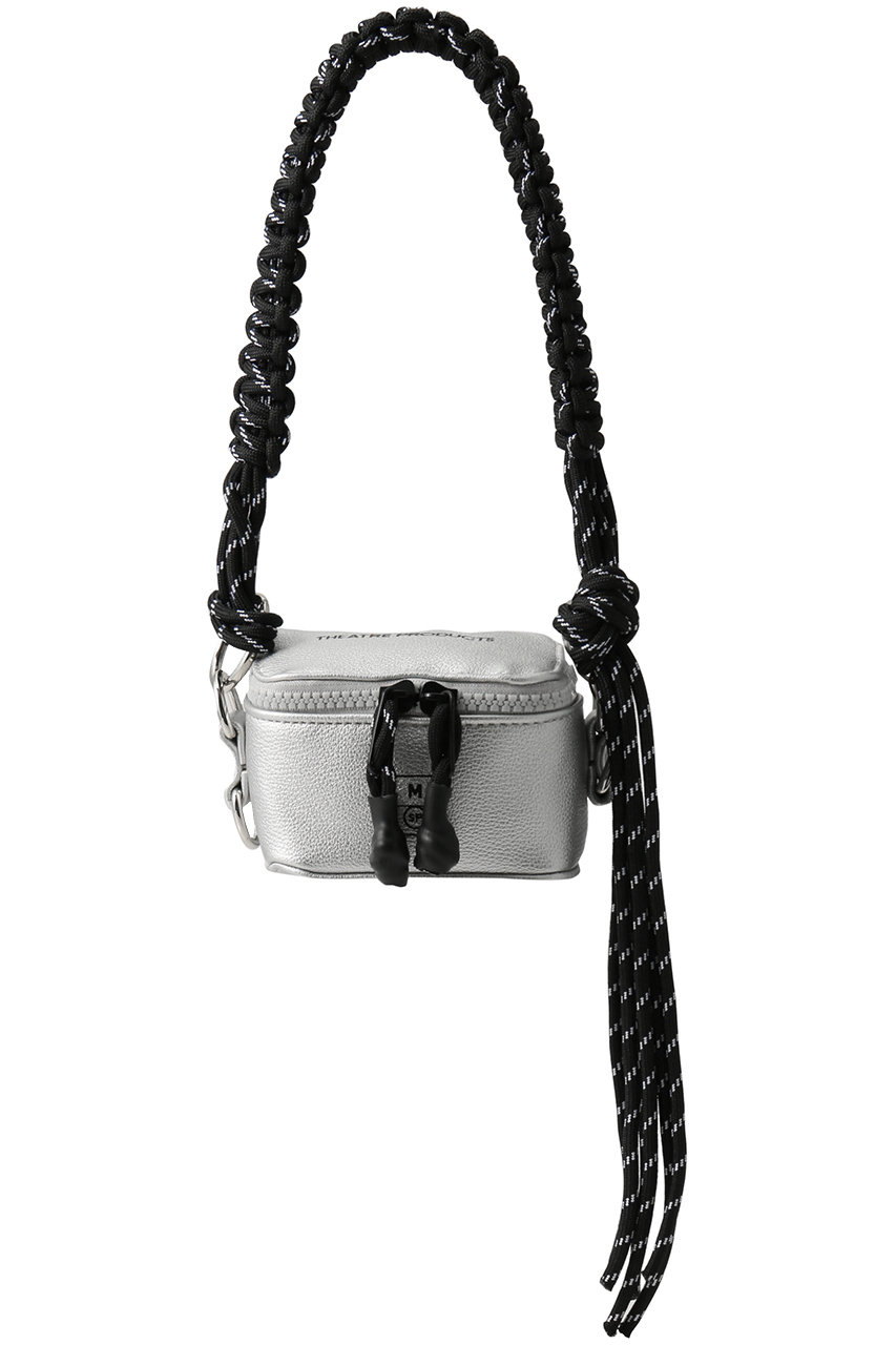 メゾンスペシャル/MAISON SPECIALの【UNISEX】×THEATRE PRODUCTS レザーバックチャームバック(SLV(シルバー)/11261611213)