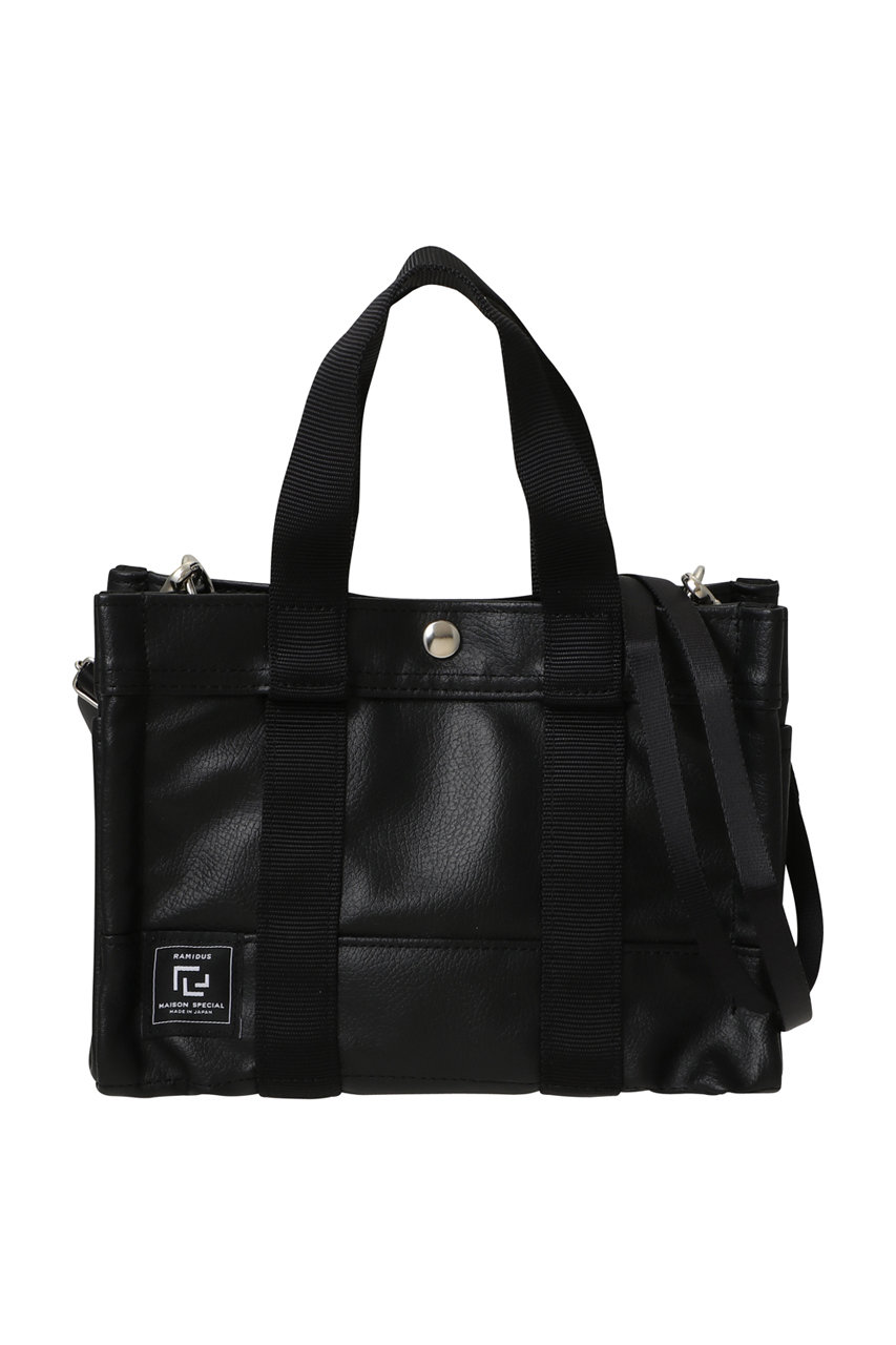 メゾンスペシャル/MAISON SPECIALの【UNISEX】【RAMIDUS】Collaboration 2WAY TOTE BAG (XS)(BLK(ブラック)/11261611202)