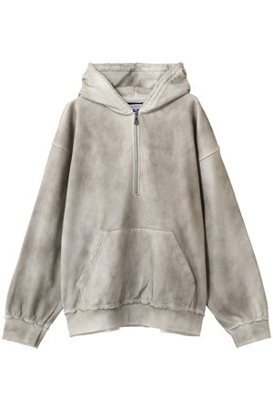 メゾンスペシャル/MAISON SPECIALの【UNISEX】DEEP FRONT　ハーフジップパーカーPO(110100/110105)