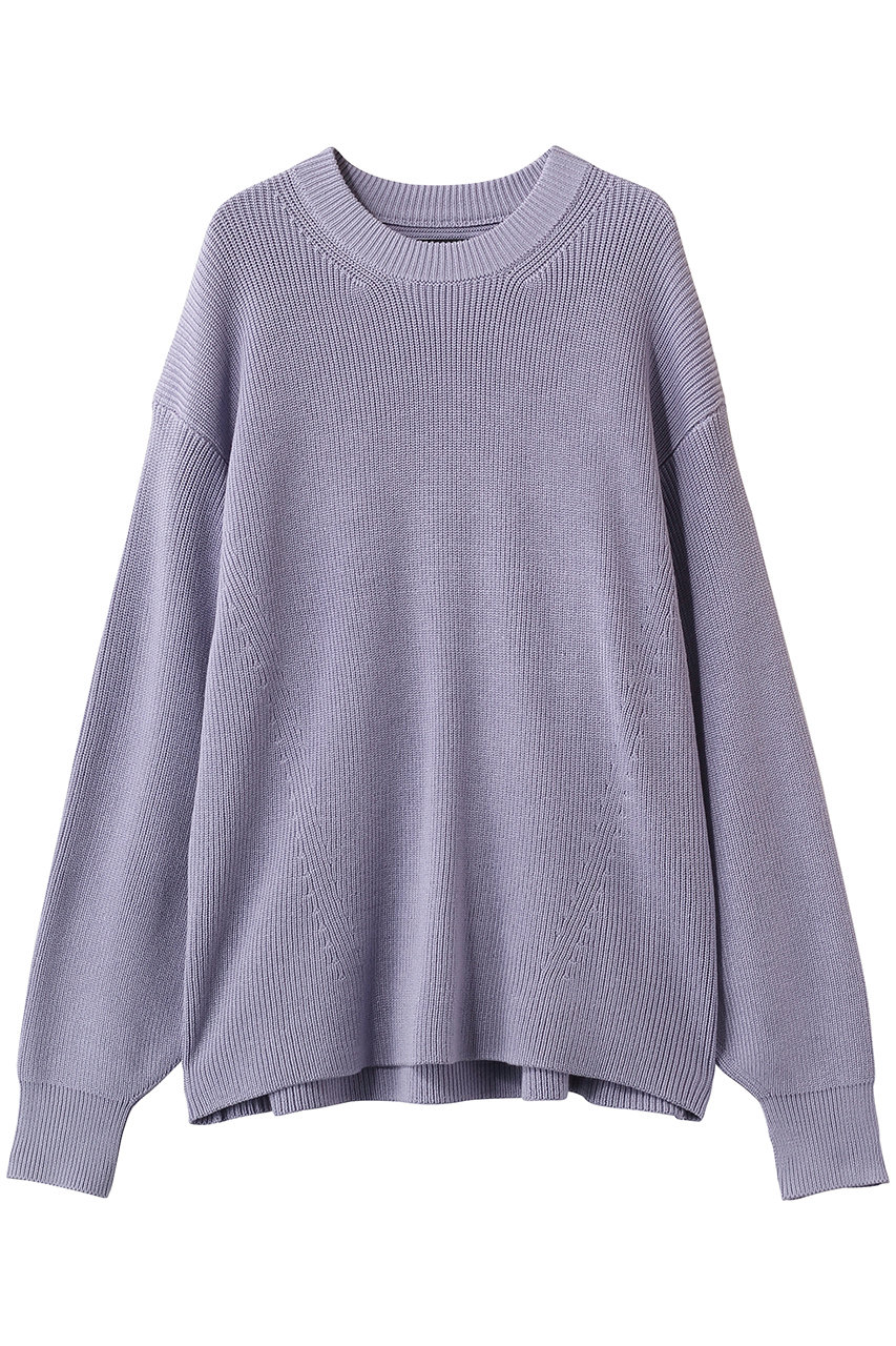 メゾンスペシャル/MAISON SPECIALの【UNISEX】C/Aクルーネックニット(LVD(ラベンダー)/11261361301)