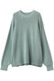 【UNISEX】C/Aクルーネックニット メゾンスペシャル/MAISON SPECIAL L.GRN(ライトグリーン)