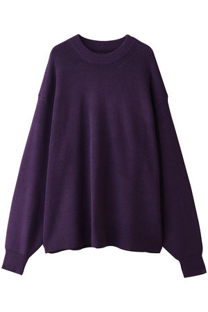 メゾンスペシャル/MAISON SPECIALの【UNISEX】C/Aクルーネックニット(110300/110301)