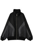 【UNISEX】スポーツライク切替ブルゾン