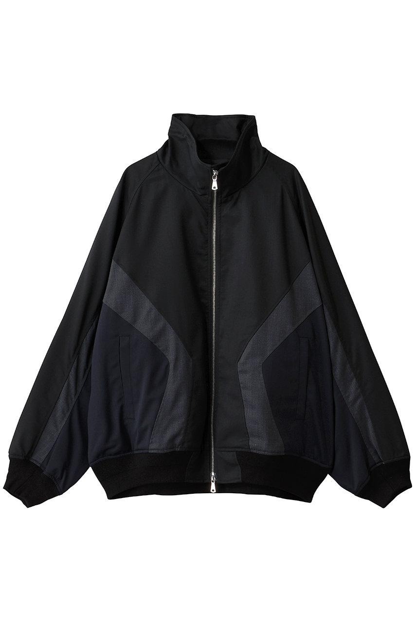 メゾンスペシャル/MAISON SPECIALの【UNISEX】スポーツライク切替ブルゾン(NVY(ネイビー)/11261211501)
