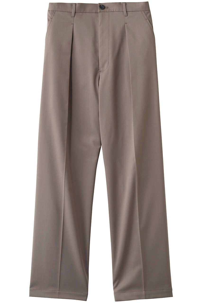 メゾンスペシャル/MAISON SPECIALの【UNISEX】プライムワイドワンタックパンツ(G.BGE(グレーベージュ)/11241461217)