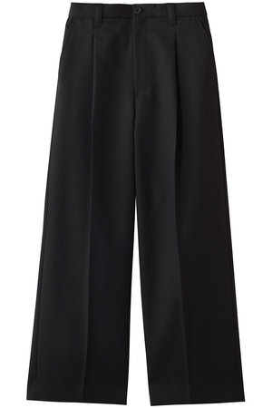 メゾンスペシャル/MAISON SPECIALの【UNISEX】48/2 4色シャンブレーウールワンタックワイド(110600/110601)