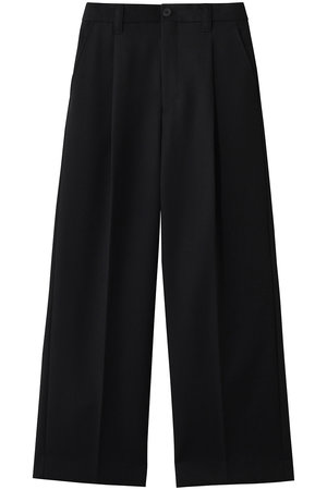 メゾンスペシャル/MAISON SPECIALの【UNISEX】48/2 4色シャンブレーウールワンタックワイド(110600/110601)