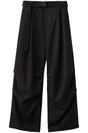 メゾンスペシャル/MAISON SPECIALの【UNISEX】48/2 4色シャンブレーウールスノーパンツ(110600/110601)